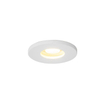 QAZQA Shed Spot encastrable - lot de 2 - 8.5x8.5cm - IP54 - Rond - Blanc SW1210153