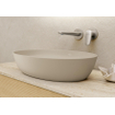 Villeroy & Boch Artis opzetwastafel - 61x41cm - ovaal z/krgt almond C+ SW1387607