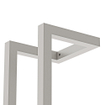 Fortifura Calvi Porte-serviettes - 60x12.5x12.5cm - Inox brossé SW890761
