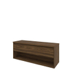 Proline top ensemble de meubles bas 140x46x55.2cm meuble avec étagère chêne cabana et plaque de recouvrement chêne cabana SW657145