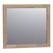 Saniclass Natural wood spiegel 60x70cm zonder verlichting rechthoek Grey oak SHOWROOMMODEL SHOW18590