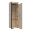 BRAUER Joy Edge armoire de salle de bains - 120x35x35cm - 1 porte - ouverture à droite - sans poignée - Forest Wheat SW522802