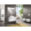 Villeroy & Boch Venticello lavabo semi-encastré à poser - sans trou de robinetterie 55x36cm - avec trop-plein ceramic + blanc 1025159