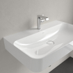 Villeroy & Boch Finion Lavabo 80x47cm avec 1 trou pour robinetterie ceramic+ avec trop plein caché blanc SW106482