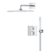 GROHE Grohtherm Cube Perfect Douscheset - inbouw thermostaat - hoofddoucheset - 31cm - chroom SW1077278
