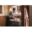 Hansgrohe Finoris ensemble de finition pour mitigeur de lavabo encastré 1- levier noir mat SW651252