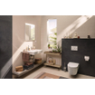 Hansgrohe Xarita Lite Q Miroir - 60x70cm - éclairage led - Horizontal - interrupteur mural - Blanc mat SW1164987
