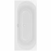 Villeroy & Boch baignoire duo Loop - 170x75cm - rectangulaire/bain intérieur ovale - Acrylique Blanc Alpin brillant SW693631
