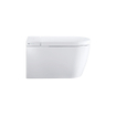 Duravit SensoWash Starck F Plus douchewc - 37.8x57.5cm - spoelrandloos - met closetzitting - Automatisch openen/sluiten van deksel - glans wit SW420922