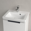 Villeroy & Boch Subway 2.0 lave-mains pour meuble 45x37cm - avec trou de robinet avec trop-plein ceramic+ blanc 1024440
