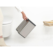 Brabantia Bo Poubelle - 7 litres - seau intérieur en plastique - acier mat anti-traces de doigts SW1026551