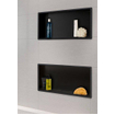 Wiesbaden Niche encastrable 30x60x10cm noir mat SW373540