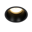 QAZQA Dept inbouwspot - 10.5x10.5x10.4cm - dimbaar - IP44 - mat zwart SW1187255