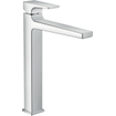 Hansgrohe Metropol 1-gats wastafelkraan 260 met push open waste met voorsprong vaste uitloop 20.4cm mat zwart SW297576