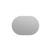Arcqua Oval Miroir - 100x70cm - ovale - horizontal - rétroéclairage LED SW1223193