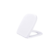 FugaFlow Eccelente Pietra Abattant WC - dégagement rapide - fermeture douce - compatible avec Duravit D-code - blanc brillant SW1469053