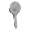 BRAUER Brushed Carving douche de pluie encastrée thermostatique - 3 voies - rond - set 94 - pomme de douche 30cm - bras mural courbé - douchette 3 jets - flexible de douche - barre de douche intégrée - acier inox brossé PVD SW1159210
