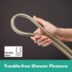 HansgrohePulsify Puro1jet showerpipe ecosmart 260 thermostatisch 3jet handdouche en doucheslang 160cm brushed bronze SW1151842