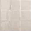 Terravito Viondo wandtegel - 13x13cm - 10mm - Vierkant - Ivoor wit Glans SW647475