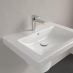 Villeroy & Boch Subway 2.0 lavabo - 65x47cm - 1 trou de robinet avec trop-plein ceramic+ blanc 1024071