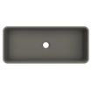 Arcqua Case Vasque à poser - rectangulaire - 60x26cm - quartz mat gris SW1209085