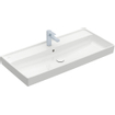 Villeroy & Boch Collaro lavabo pour meuble - 100x47cm - avec trop-plein 1 trou de robinet blanc SW358337