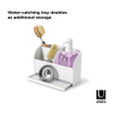Umbra Sling bac de rangement - 21x18x17cm - avec pompe à savon - ABS RECYCLÉ Blanc SW999812