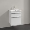 Villeroy & Boch Venticello meuble sous-lavabo de lave-mains - avec 2 tiroirs pour lave-mains 46.6x42.6x59cm - blanc brillant 1025478