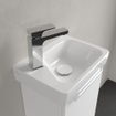 Villeroy & Boch Architectura Fontein - 26.5x36cm - 1 kraangat links - zonder overloop - wit SW1162247