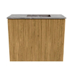 Mondiaz JOYA-DLUX 50cm meuble de toilette - couleur Oak - Vasque FAYE position Droite 1 trou de robinet couleur Sombra. SW1424259