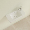 Villeroy & Boch O.novo lave-mains 50x25cm avec 1 trou de robinet et trop-plein céramique + blanc SW448396