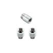 Fortifura Calvi koppelstuk - G1/2-G3/8 - set van 2 - geborsteld rvs SW1236936