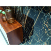 Terravito Zanello wand- en vloertegel - 120x120cm - Vierkant - 9mm - gerectificeerd - Marmerlook - Black golden SW405508