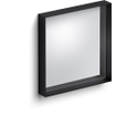Clou Look at Me spiegel 50x50cm omlijsting Zwart mat SW417060