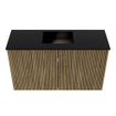 Mondiaz JOYA 70cm toiletmeubel - kleur Dusk - Wastafel FAYE positie Midden Zonder kraangat kleur Urban. SW1421674