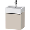 Duravit D-neo Meuble sous vasque 43.4x32.2x44cm 1 porte Taupe mat SW640677