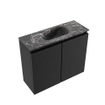 MONDIAZ TURE-DLUX Meuble toilette - 60cm - Urban - EDEN - vasque Lava - position centrale - sans trou de robinet SW1103629