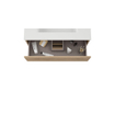 Saniclass Chacito Ensemble meuble de salle de bains - 100x40x55cm - peu profond - 2 tiroirs - sans poignées - lavabo blanc brillant - 1 trou de robinet - chêne SW1441441