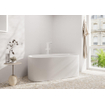 Hansgrohe Tecturis badkraan vrijstaand mat wit SW918409