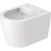 Duravit starck me WC suspendu compact avec hygienic glass 37x48cm 4.5l à fond creux blanc mat SW358211