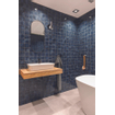 La Mosaic Factory Kasba carrelage mosaïque - 30x30cm - carrelage mural et de sol - Carré - Porcelaine Indigo Mat SW798762