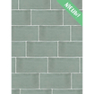 Terravito Galeno carrelage mural - 7.5x15cm - 8.5mm - Rectangulaire - Vert mat SW359870