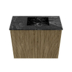 Mondiaz JOYA-DLUX Meuble de toilette 50cm - couleur Dusk - Vasque FAYE position Droite Sans trou de robinet couleur Lava SW1423196