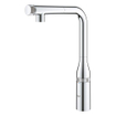 GROHE Essence Mitigeur de cuisine - haut - bec pivotant/extensible - chrome SW392222