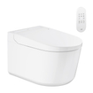 Grohe Sensia QuickFix Pack WC - reservoir encastrable avec raccord électrique - raccord wc japonais - sans bride - avec abattant - blanc brillant SW1552888
