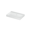 Ink urban lavabo 70x8x45cm 1 trou pour robinet évier porcelaine blanc brillant SB0201021
