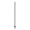 Rosani ONE Elektrische Handdoekradiator 170cm hoog - 30Watt - mat zwart TWEEDEKANS OUT14716