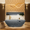 Mondiaz Float Baignoire îlot - 170x80x52cm - Couleur Oro / Oro SW1015111