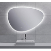 Wiesbaden Uovo Miroir 90cm asymétrique avec chauffe miroir et éclairage LED autour à intensité réglable SW484784