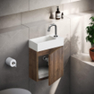 Clou Kaldur toiletrolhouder recht zonder klep chroom SW917324
